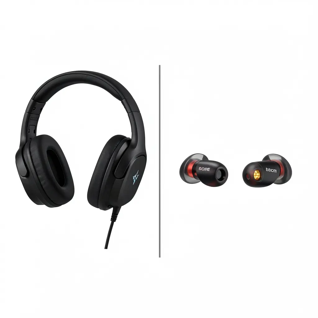 IEM versus gaming headset comparison