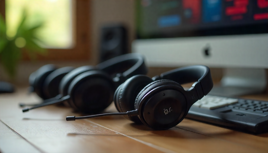 noise cancelling headset for work from home use