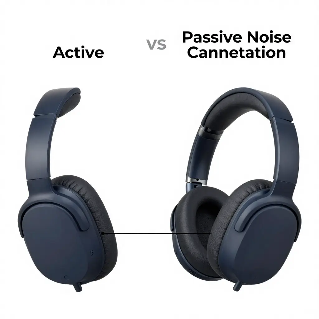 Active and passive noise cancellation explained