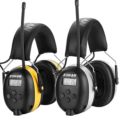 AmFm Radio Headphones for Mowing