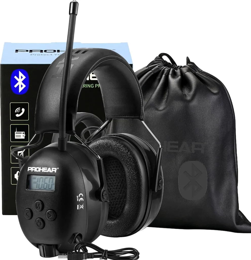 AmFm Radio Headphones for Mowing