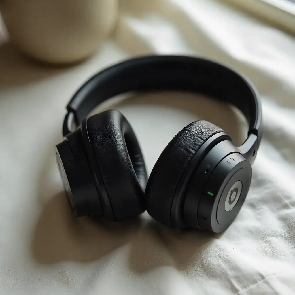 Beats Studio wireless headphones in Bluetooth pairing mode