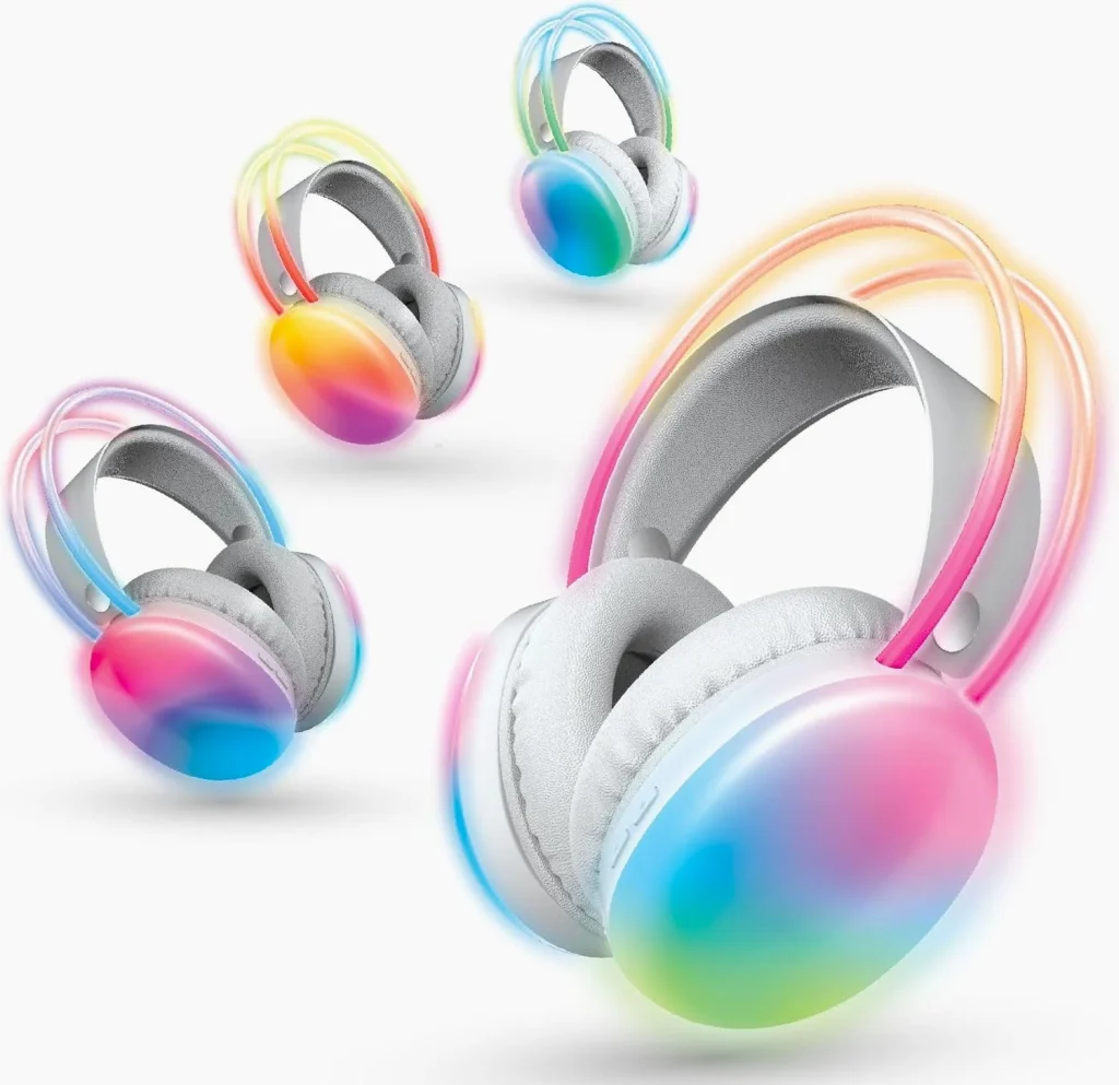 Brookstone Sleek Wireless Noise Isolating Headphones