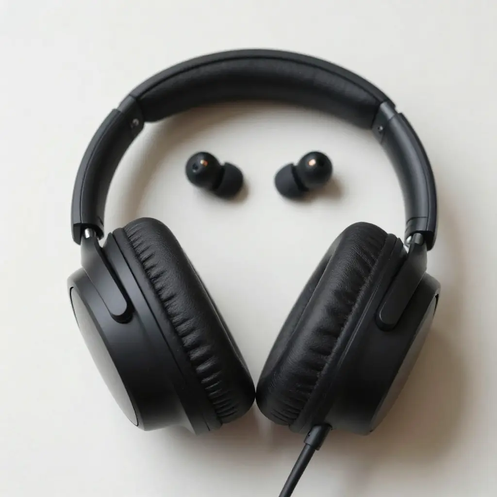 Earbuds vs headphones sound isolation comparison