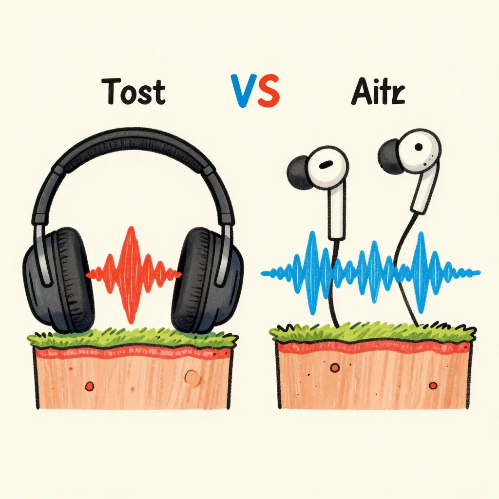 How headphones block external noise better than earbuds