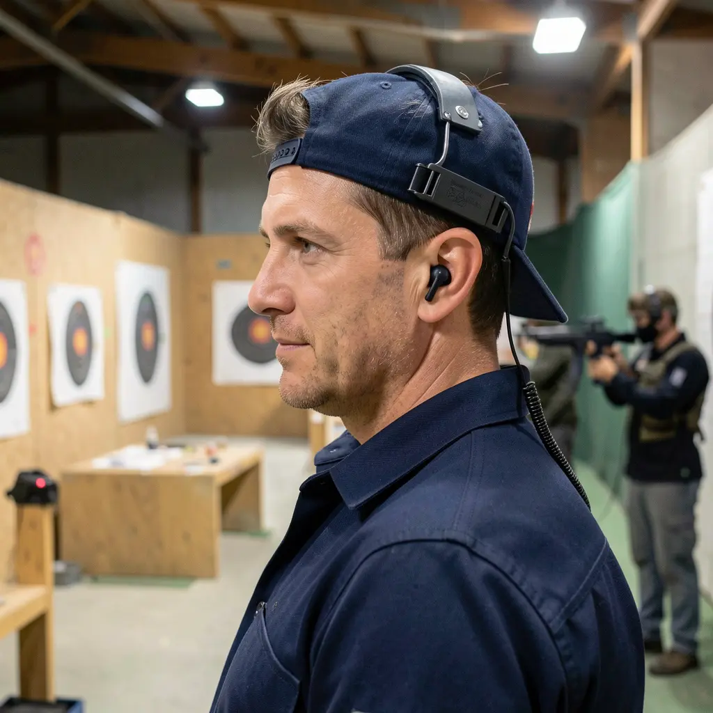 Noise cancelling earbuds for shooting hearing protection