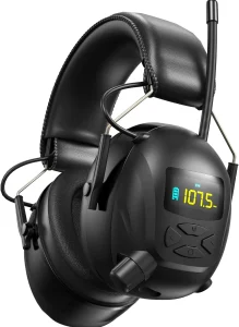 Radio Headphones for Mowing