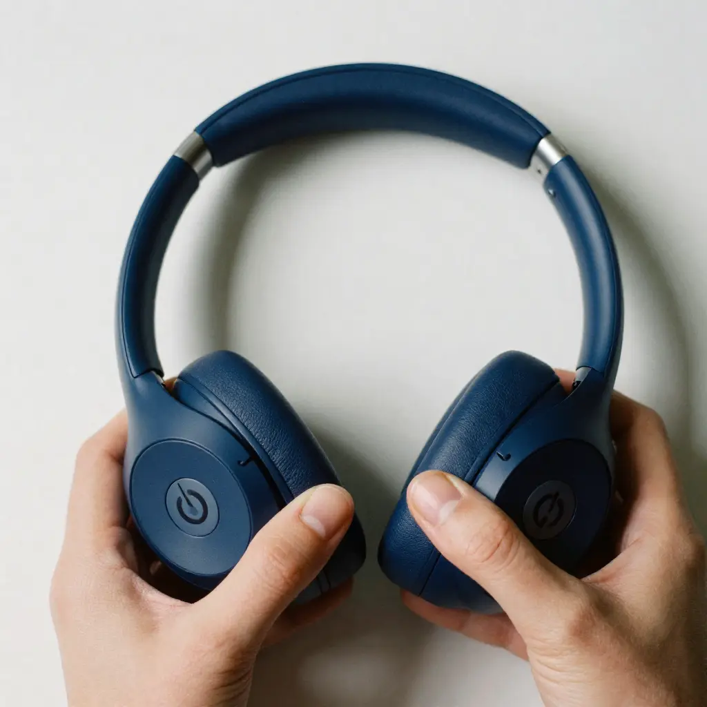 Resetting Beats Studio wireless headphones using power and volume buttons