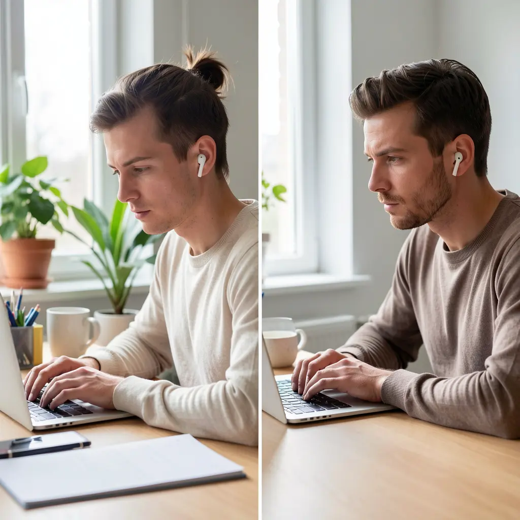 Over-ear headphones are safer than earbuds for long daily use