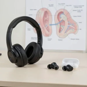 Are Over-Ear Headphones Better Than In-Ear for Health? Over-ear vs in-ear headphones comparison for ear health